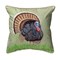 Betsy Drake Wild Turkey Extra Large 22 X 22 Indoor / Outdoor Pillow